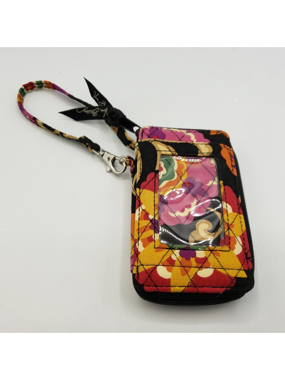 Vera Bradley Suzani Wristlet  Floral Retired Pattern Travel Zippered